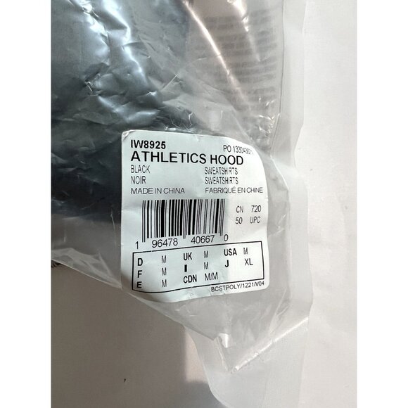 NWT Adidas x Fear of God Athletic Heavy Fleece Hoodie in Black - Picture 3 of 6